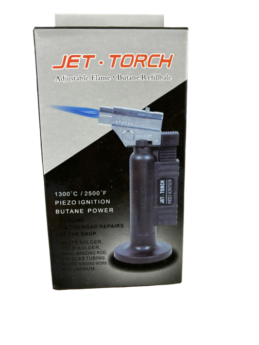 Jet Torch Adjustable Flame Butane Refillable