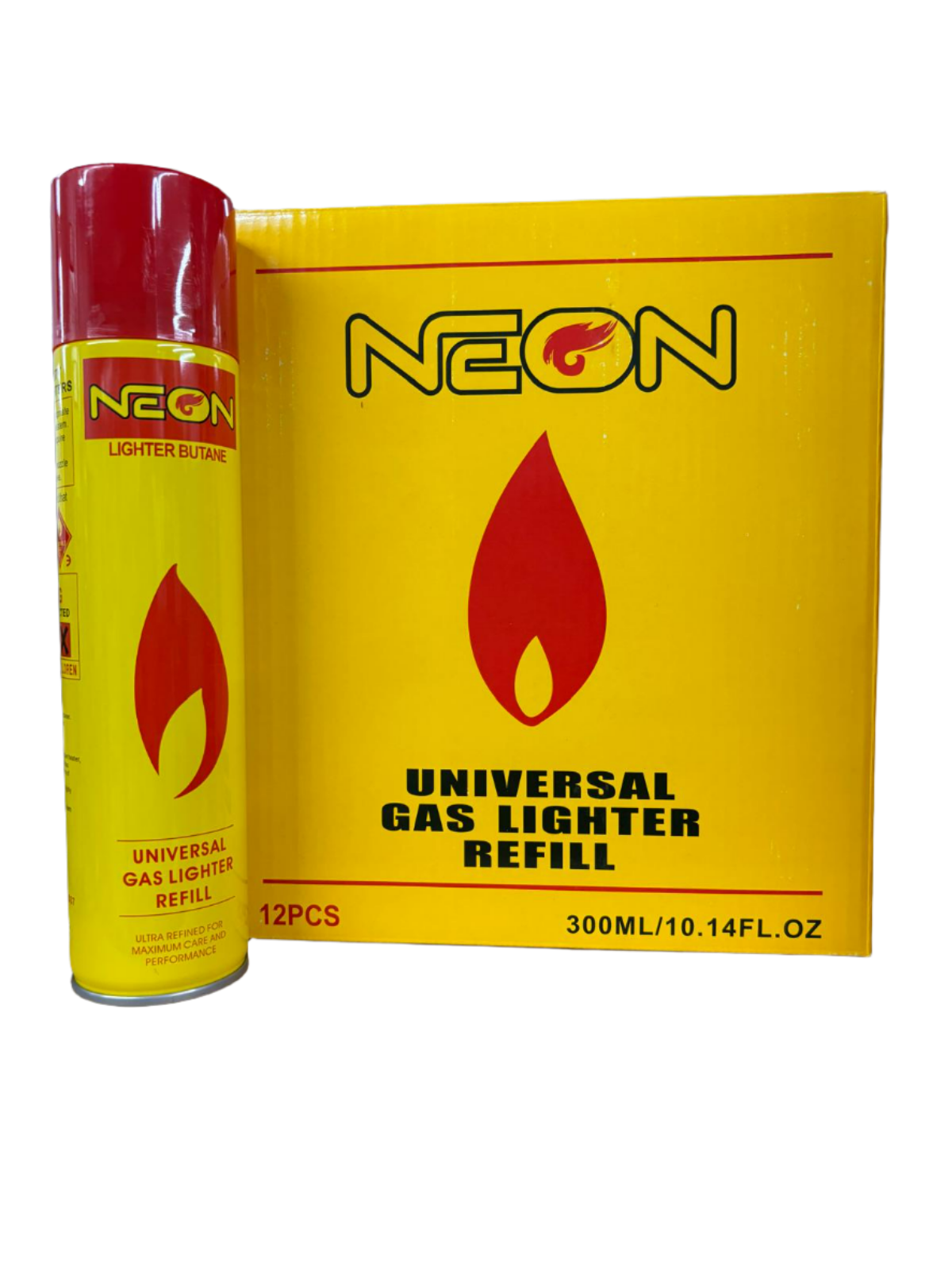 Neon Universal Gas Lighter Refill