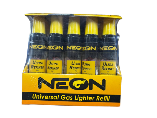 Neon Ultra Refined Universal Gas Lighter Refill