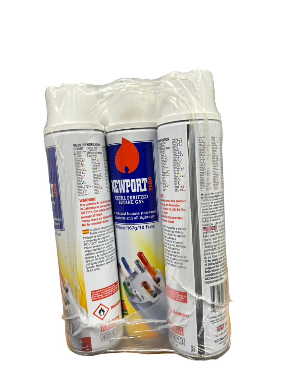 Newport Extra Purified Butane Gas