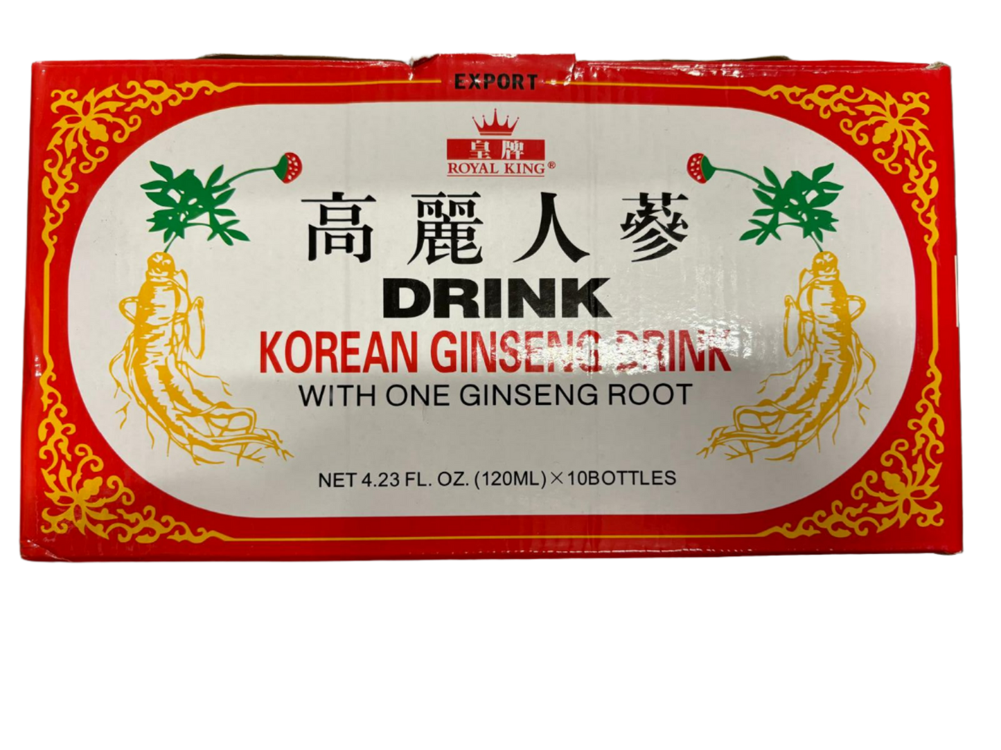 Korean Ginseng Drink with one Ginseng Root