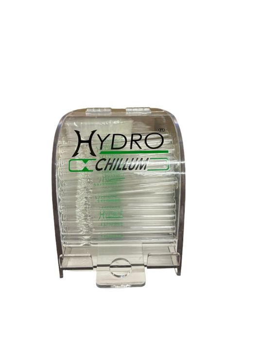 Hydro Chillum Premium Crafted Glass - 100 count