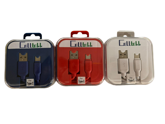 Celltell USB to Type-C Cable