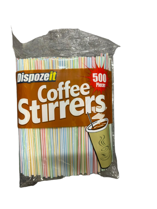 Dispozeit Coffee Stirrers - 500 Pcs