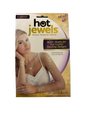 Hot Jewels Metallic Temporary Tattoos - 4 Sheets