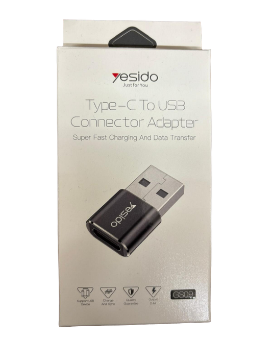 Yesido Type-C to USB Connector Adapter