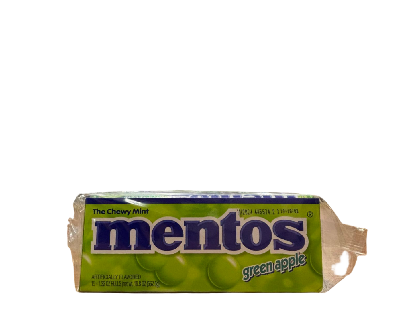 Mentos Chewy Mint - Green Apple - 15 Pcs