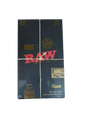 RAW Slow Burning Classic Papers 1 1/4 Size Classic - Black - 24 Packs Per Box