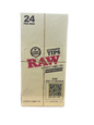 RAW Authentic Gummed Tips - 24 Pack Per Box