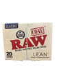 RAW Cone Natural Un Refined Rolling Papers - Lean - 12 Packs per Box