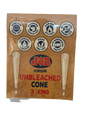 JOB Virgin King Size Unbleached Cone - 32 - 3 Pack