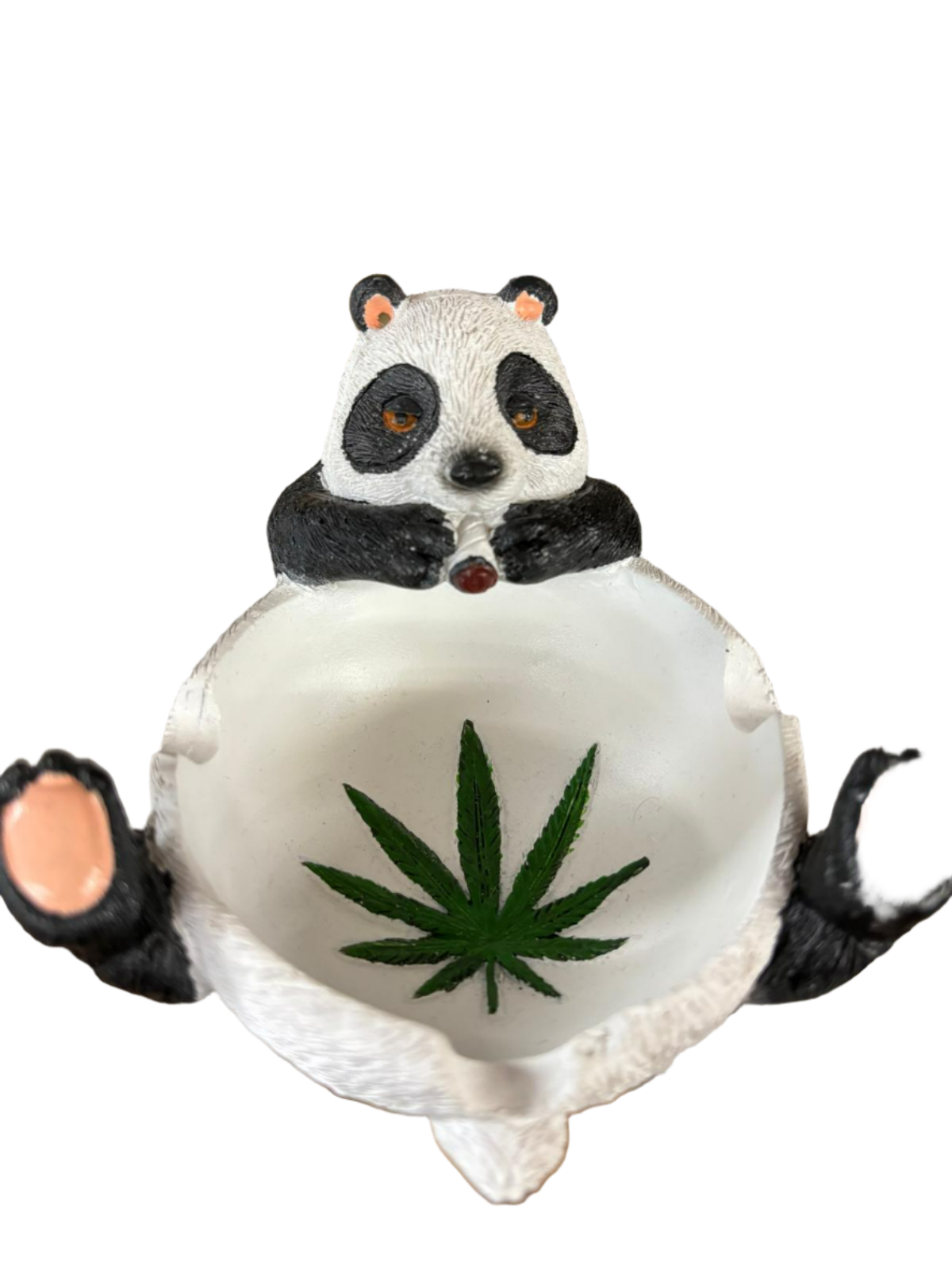 Panda Polystone Ashtray