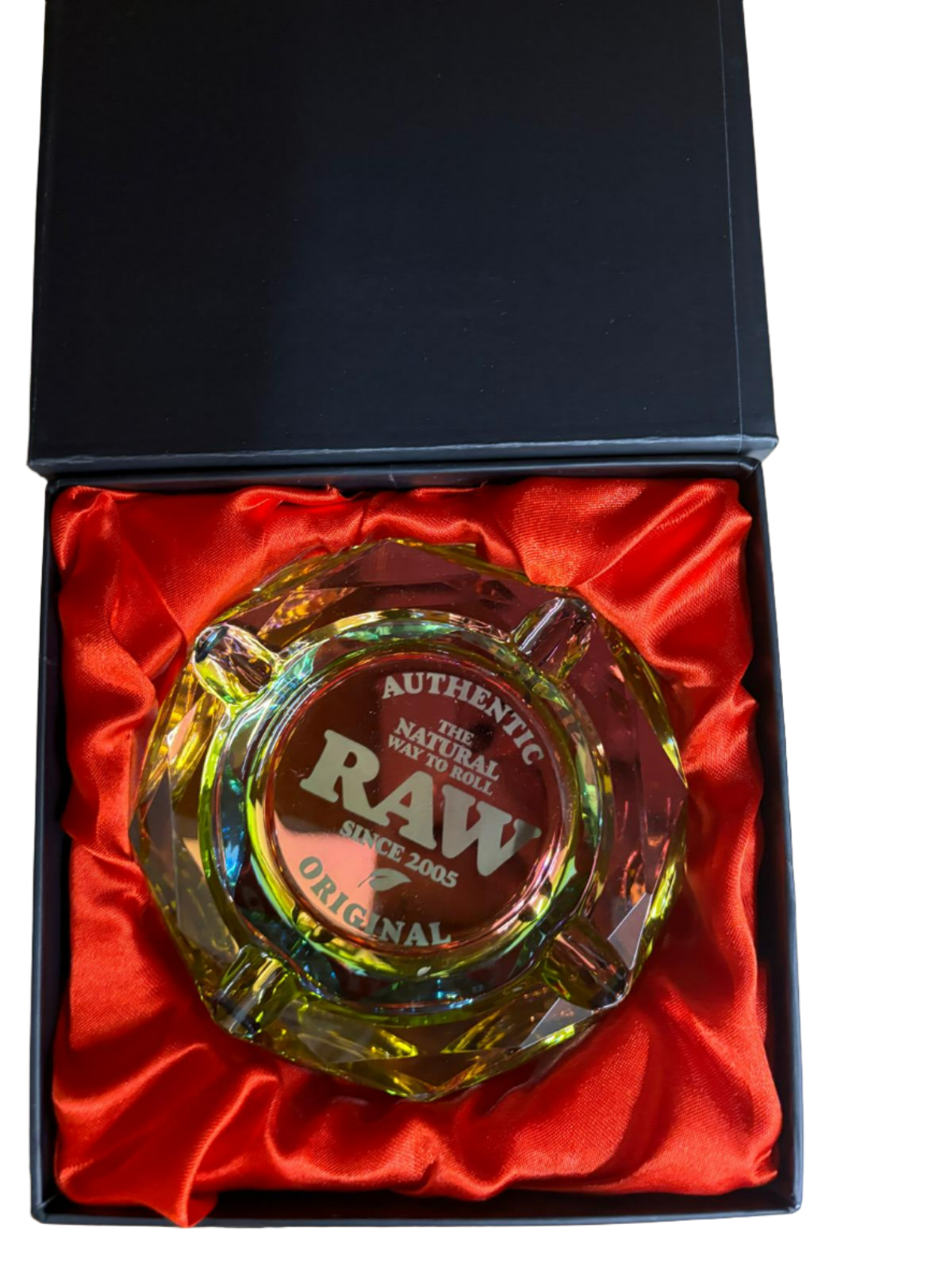 RAW RainBow Glass Ashtray