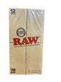 RAW Hemp Plastic Cigarette Rolling Machine - 70 mm - 12 Rollers Per Box