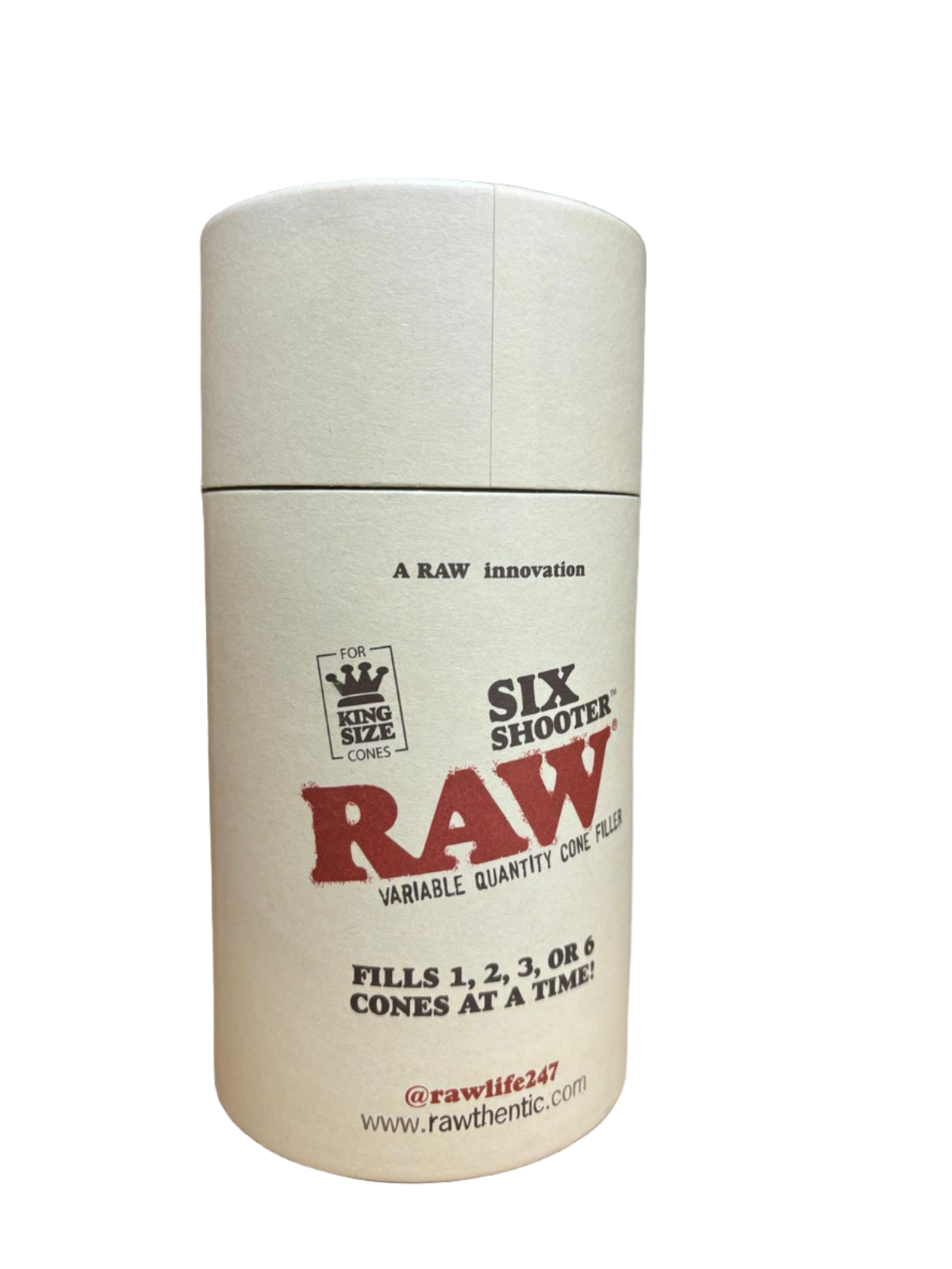 RAW Six Shooter Variable Quantity Cone Filler for 1 1/4 Size Cone