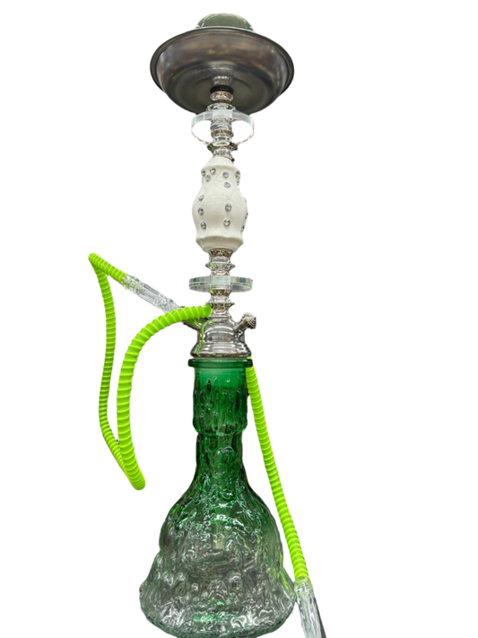 1 Hose Glass Hookah Complete Set