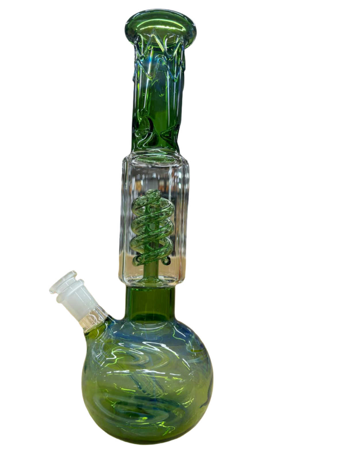 Spiral Perc Glass Water