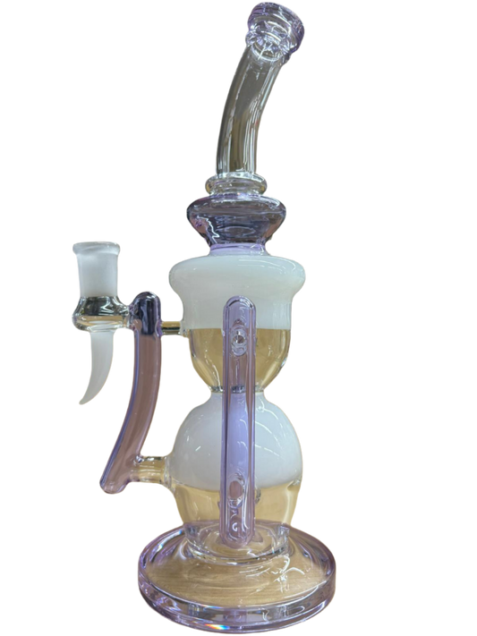 Designer Glass Clear Water Pipe