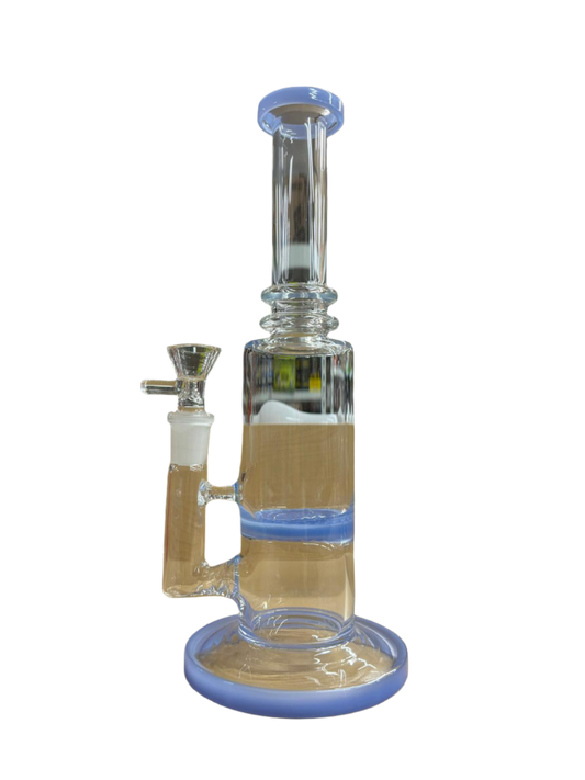 Glass Water Pipe - Blue