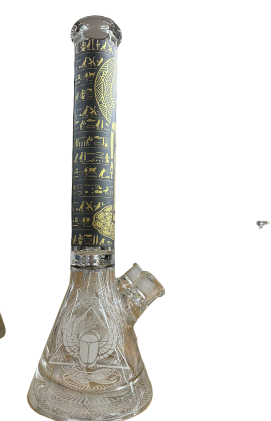 Egyptian Hieroglyph Water Pipe