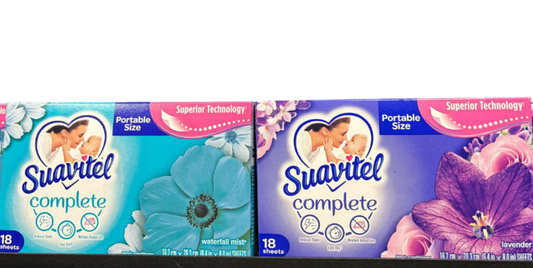 Suavitel Complete Dryer Sheets - 18 Sheets