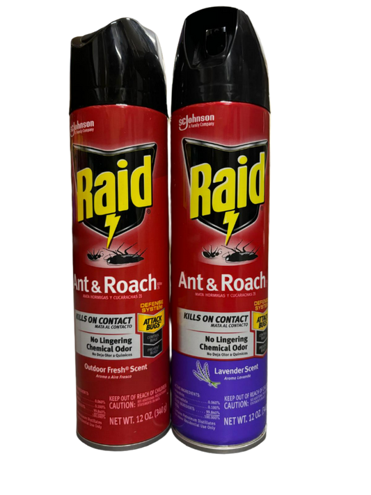 Raid Ant & Roach Killer Spray