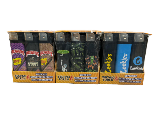 Super Jumbo Techno Torch Lighters