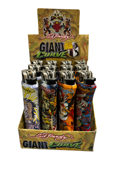 Giant Curve Refillable Lighters