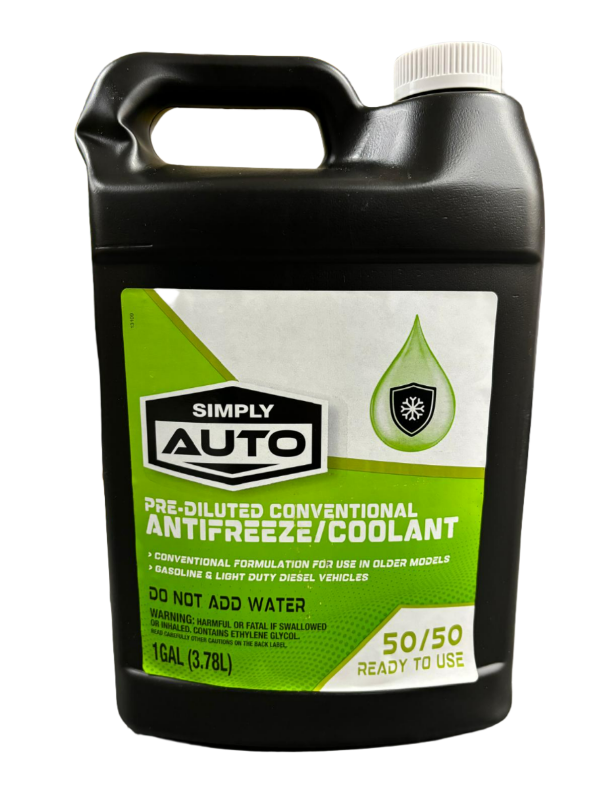 Simply Auto Pre Diluted Conventional AntiFreeze/ Coolant