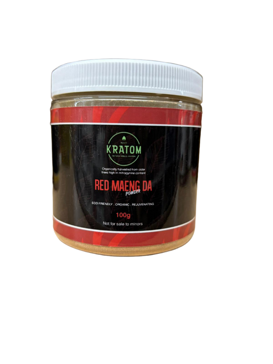 njoy's Kratom Red Maeng Da Powder - 100 g