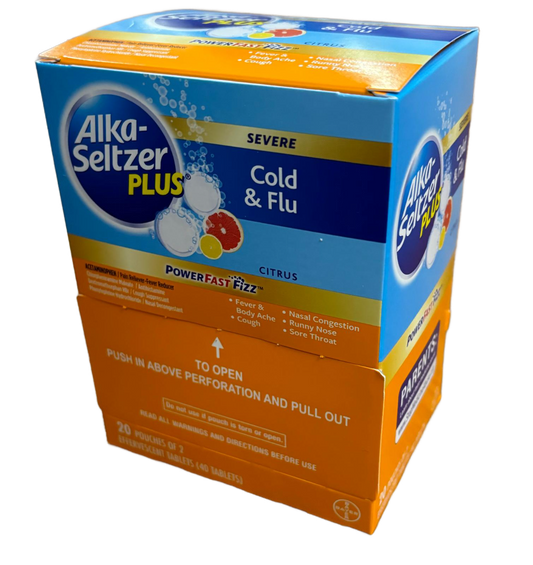 Alka-Seltzer PLUS Cold & Flu