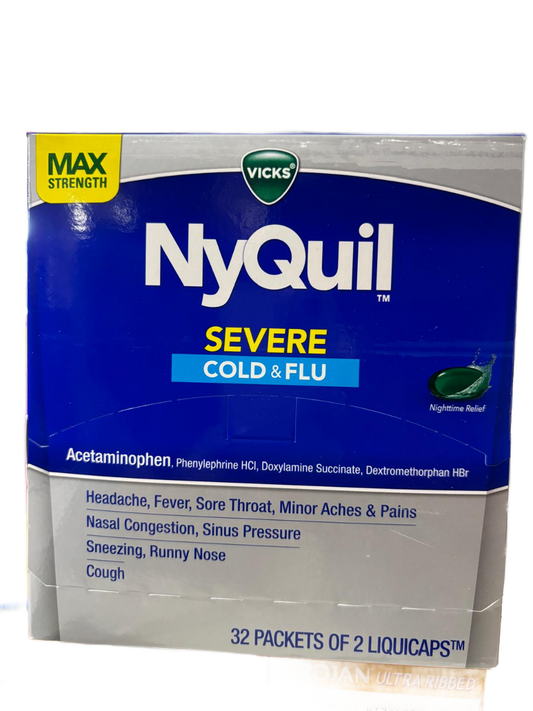 NyQuil Sever Cold & Flu Reliever