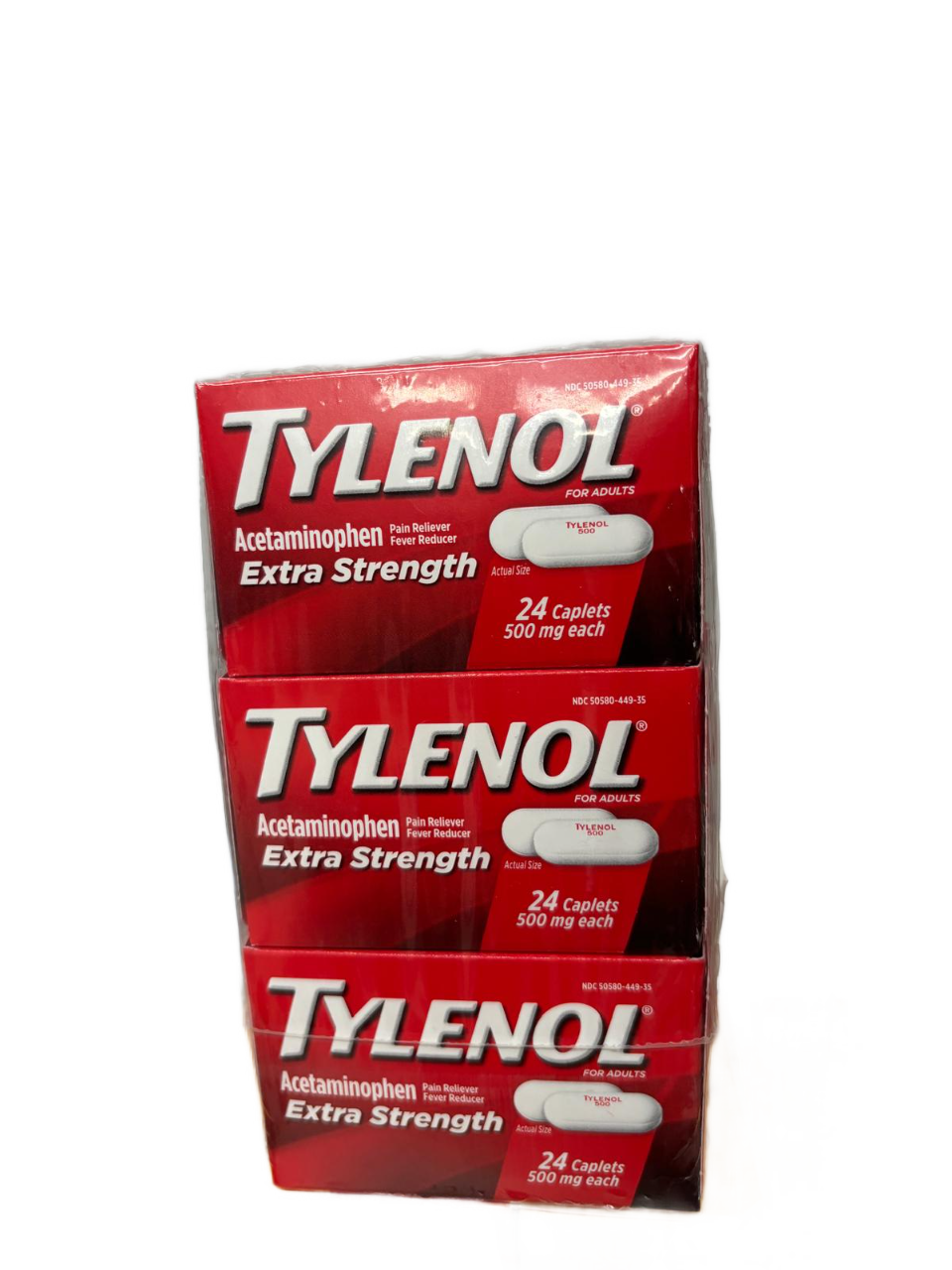 TYLENOL Acetaminophen Pain Reliever/ Fever Reducer