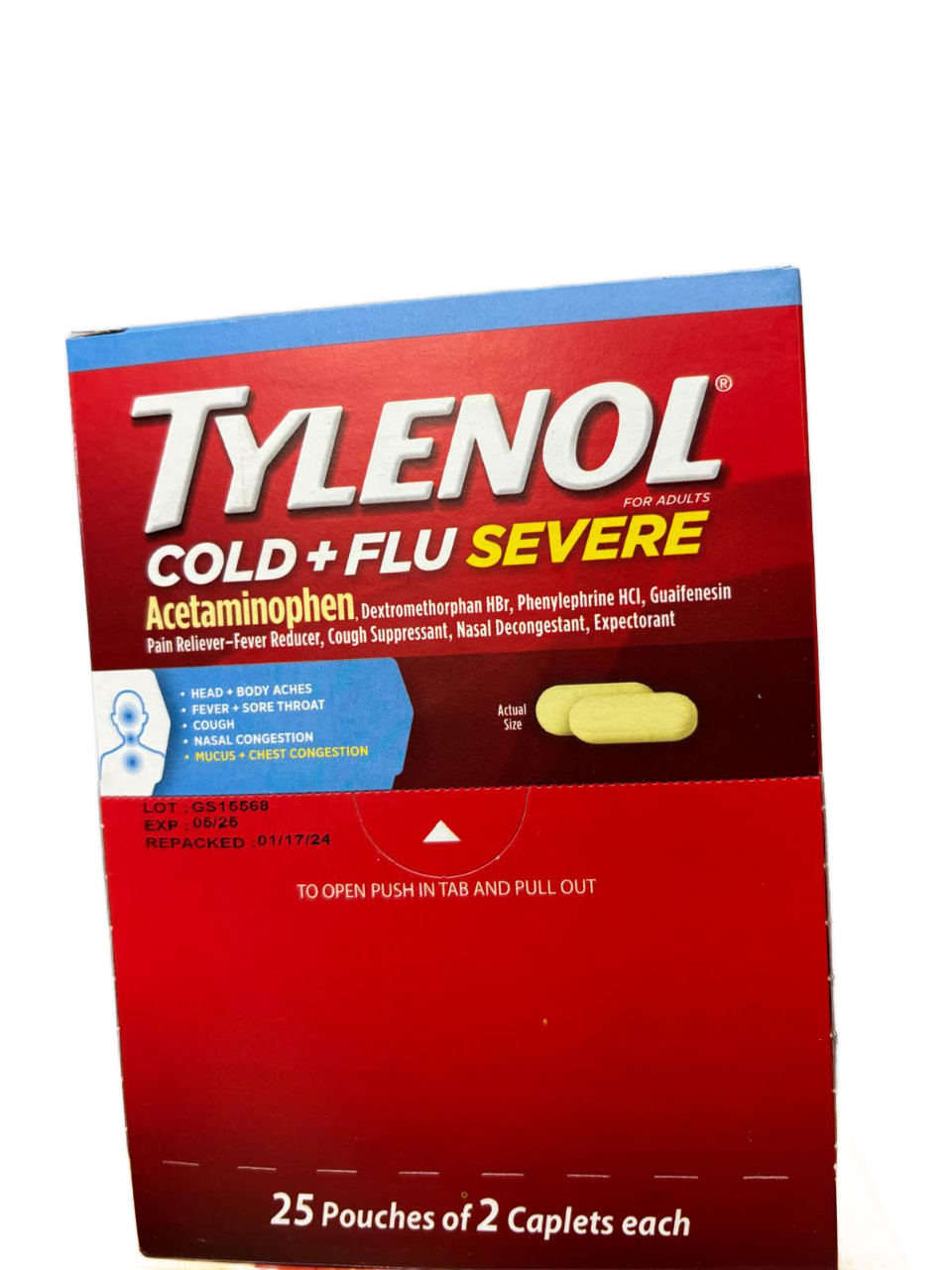 Tylenol Cold+ Flu Severe