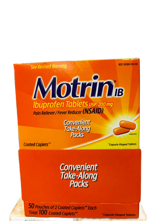 Motrin Pain Reliever/ Fever Reducer(NSAID)