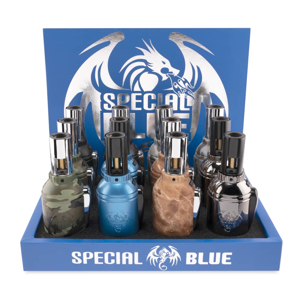 Special Blue Grenade Torch Lighter