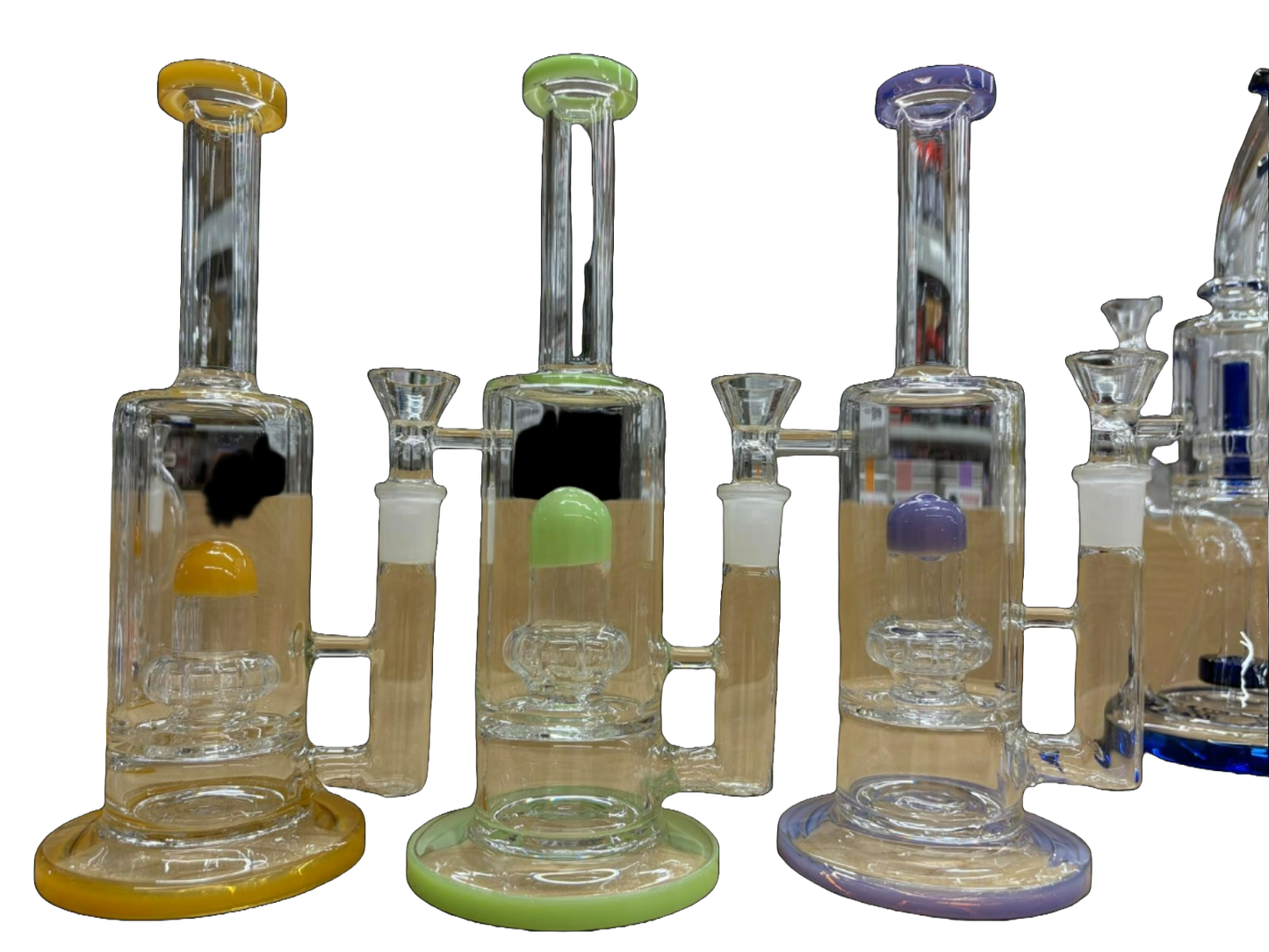 Mushroom Flat Base Percolator Waterpipe