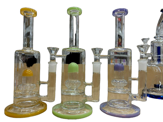 Mushroom Flat Base Percolator Waterpipe