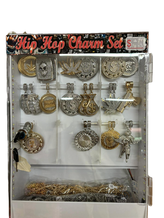 Hip Hop Charm Display Set