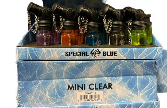 Special Blue Mini Lighters - 20 Pack