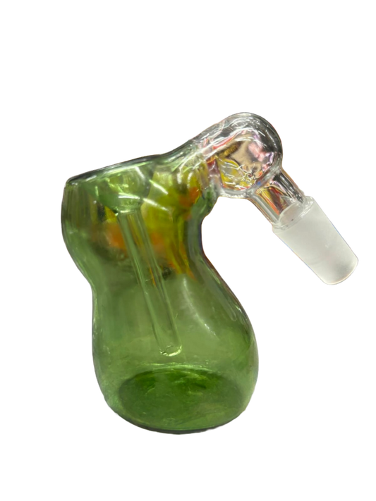 Green Color Glass Ash Catcher