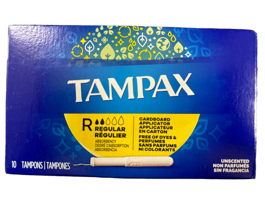 Tampax Regular - 10 Tampons