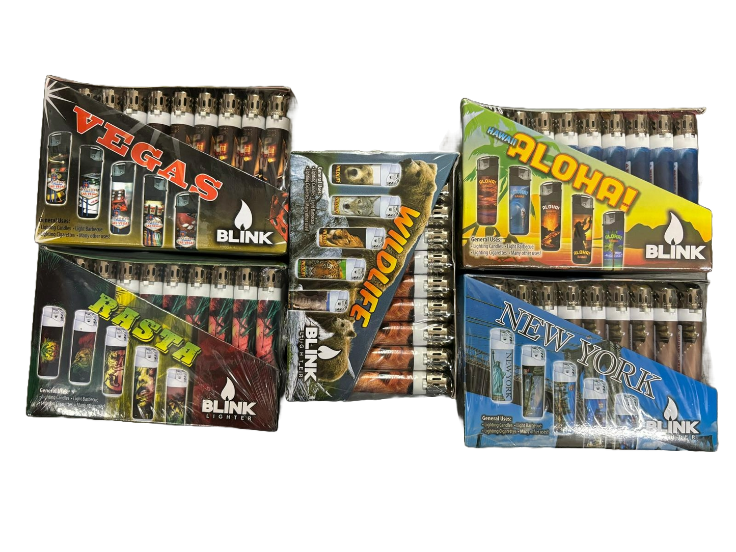 Blink Lighters - 50 Pack