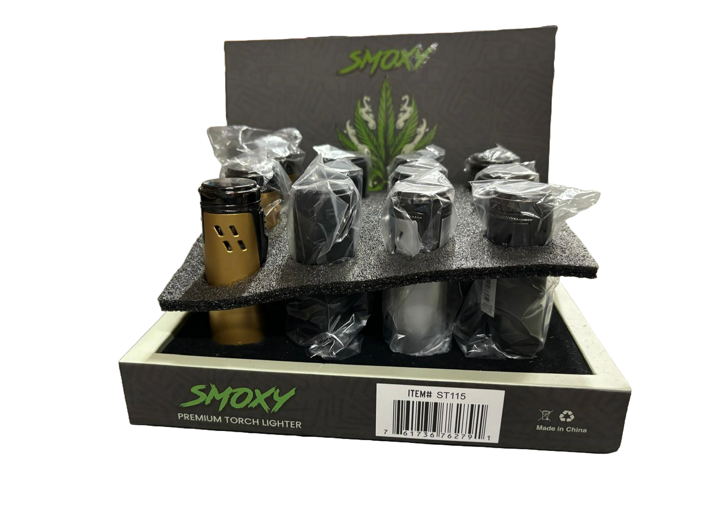 Smoxy Premium Torch Lighter -12 Pack