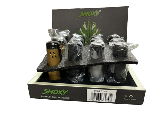 Smoxy Premium Torch Lighter -12 Pack