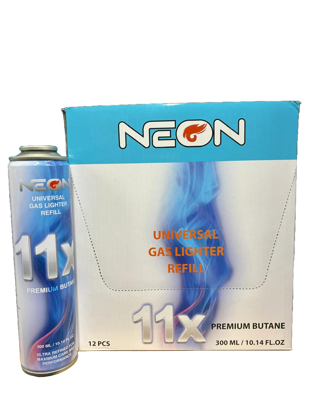 Neon 11x Premium Butane - Universal Gas Lighter Refill