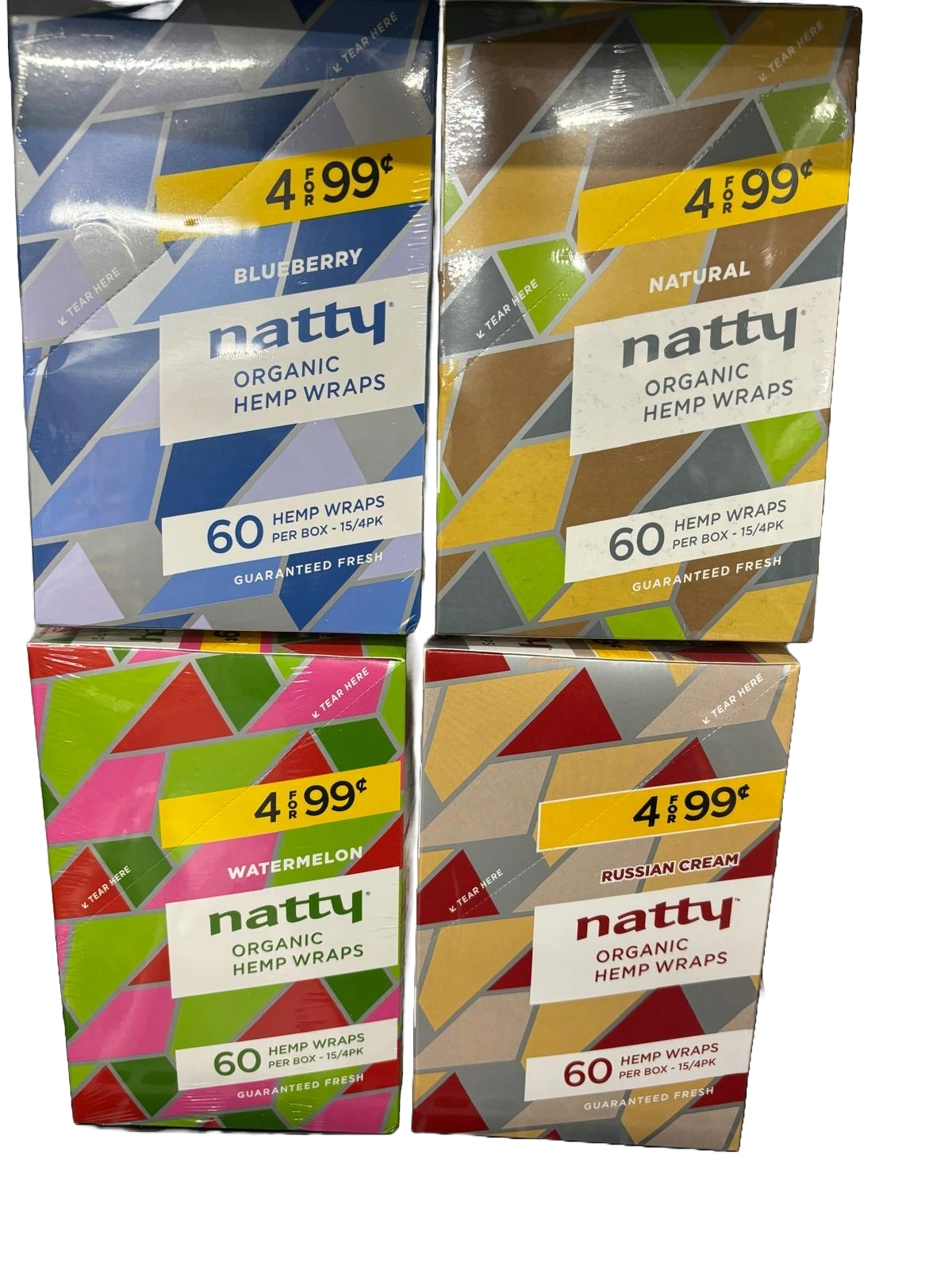 Natty Organic Hemp Wraps