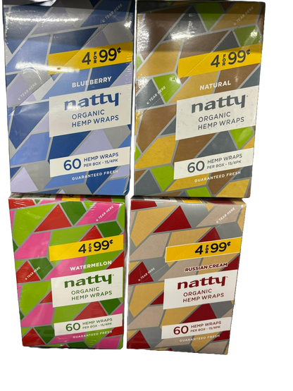 Natty Organic Hemp Wraps